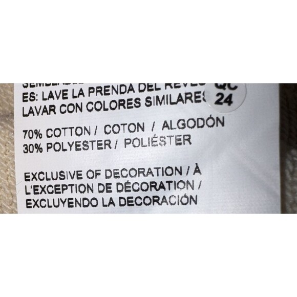 Puma 2 Piece Girls Medium 10/12 Tan Pull Over Sweatshirt & Jogging Shorts New - Picture 9 of 10